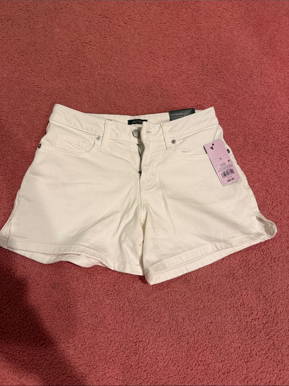 White Women's Denim Shorts